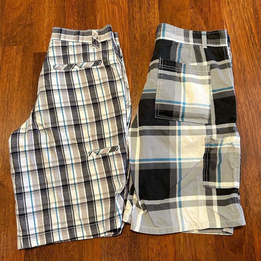 Mens Plaid shorts